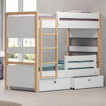 Casakids Icon Παιδική Κουκέτα Μασίφ Διαιρούμενη  110cm